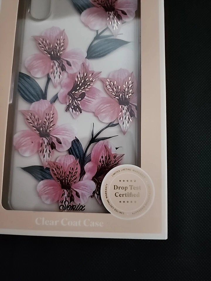 Защитный чехол Sonix с прозрачным покрытием для сотового телефона iPhone 6,5 дюйма 2018 г. с цветочным рисунком Tiger Lilly - Изображение 3 из 4