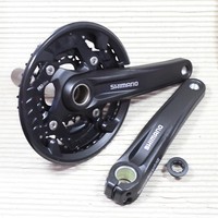 Shimano FC-MT500-3 Mtb Kurbel 3X10 Fach 22 30 40 - 175 Mm - Kettenschutzscheibe