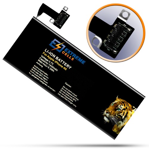 Extremecells Battery Replacement Exchange Battery For Apple IPHONE 4S