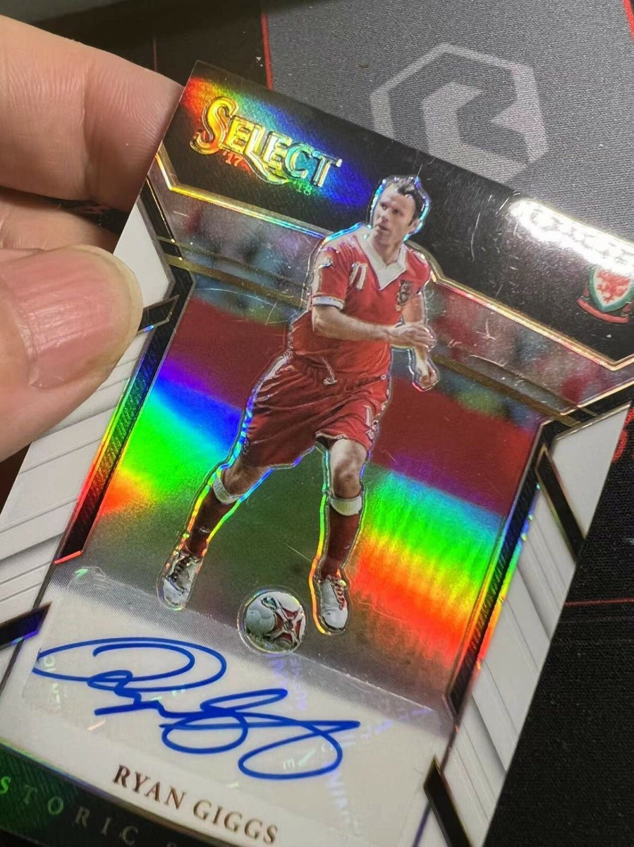 panini select 17-18 ryan giggs auto /60 ライアンギグス ウェールズ 