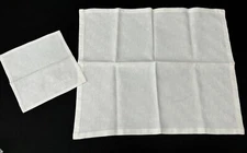 AeroMexico First Class linen meal service tray liner and serviette napkin