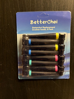 Betterchoi 8 Pack Replacement Brush Heads Oral B Electric Toothbrushes