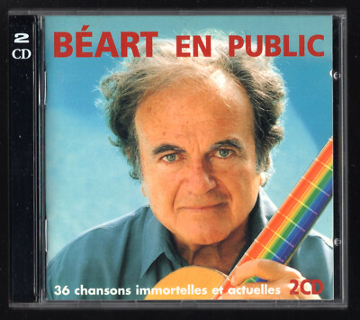 2 CD   Béart en public   Double Album 36 titres RARE 1999 ESPACE TEMPOREL