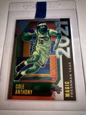 2020-21 Panini Flux COLE ANTHONY #12 Freshman Year Rookie Card