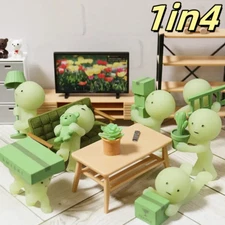 Smiski Moving Series Genuine Glow-in-the-dark mini dolls