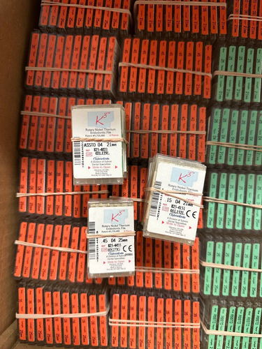 Fichiers Rotatifs Endodontiques K3 NiTi - SybronEndo/Kerr - Pour Traitement De Canal (différentes Tailles)