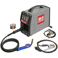 H&S AutoShot HSW-6214 140 Amp MIG Welder, 1/4", 115VAC
