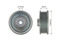 NTY Spannrolle Keilrippenriemen FÜR Toyota Auris Avensis Corolla MR2 III 1.