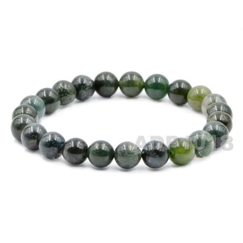8mm Grade A Gemstone Semi Precious Round Beads Stretch Bracelet 7“ Unisex - Picture 48 of 97