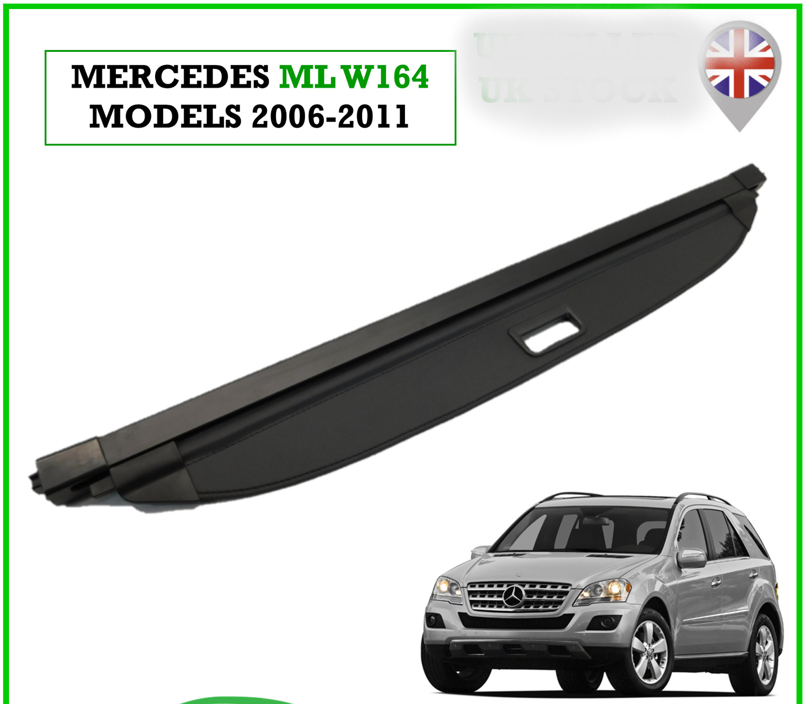 Cappelliera Mensola Retraibile Mercedes ML W164 2006-2011 NUOVA A164810 01099B2B