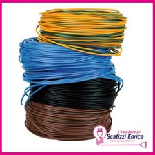 cavo UNIPOLARE CPR CORDINA  sez.   0,50   1   1,5   2,5  4  6  mm FILO ELETTRICO