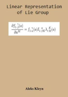 Linear Representation Of Lie Group