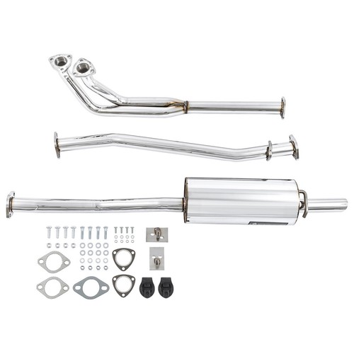 MG MGB Exhaust System with Downpipe Stainless Steel by Tourist Trophy