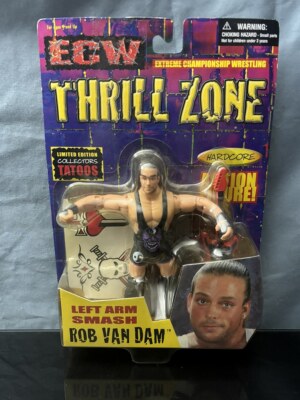 ECW Rob Van Dam Thrill Zone Action Figure NIB