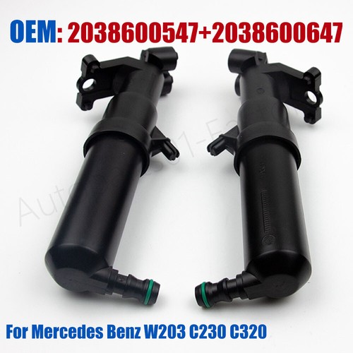 Left Right Windscreen Wiper Nozzle Washer Jet For Mercedes Benz W203