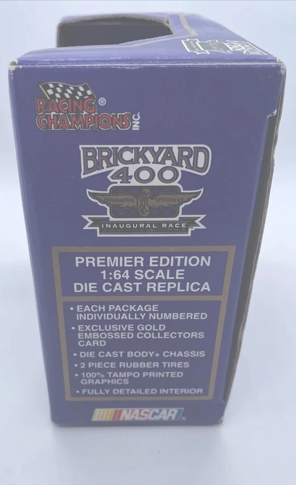 Brett Bodine #26 Racing Champions 1994 edición Premier 1/64 Brickyard 400 Foto 4 de 4
