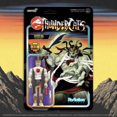 ThunderCats Mumm-Ra The Ever-Living (Glow-In-The-Dark) 3/4 Zoll ReAction Figur