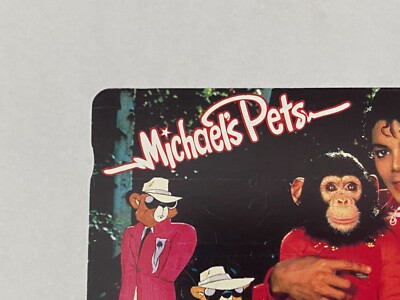 Michael Jackson and the Monkey Telephone Cards japanese NTT