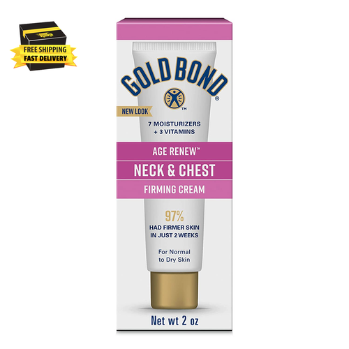 Age Renew Neck & Chest Firming Age Renew Cream, 2 Oz., Clinically Tested Skin Fi