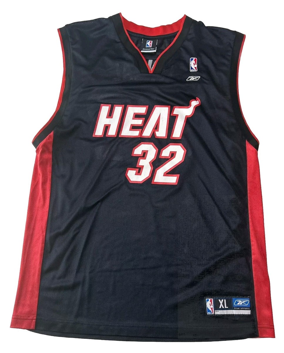 Vintage Reebok Miami Heat Shaquille O'Neal Jersey Mens XL #32