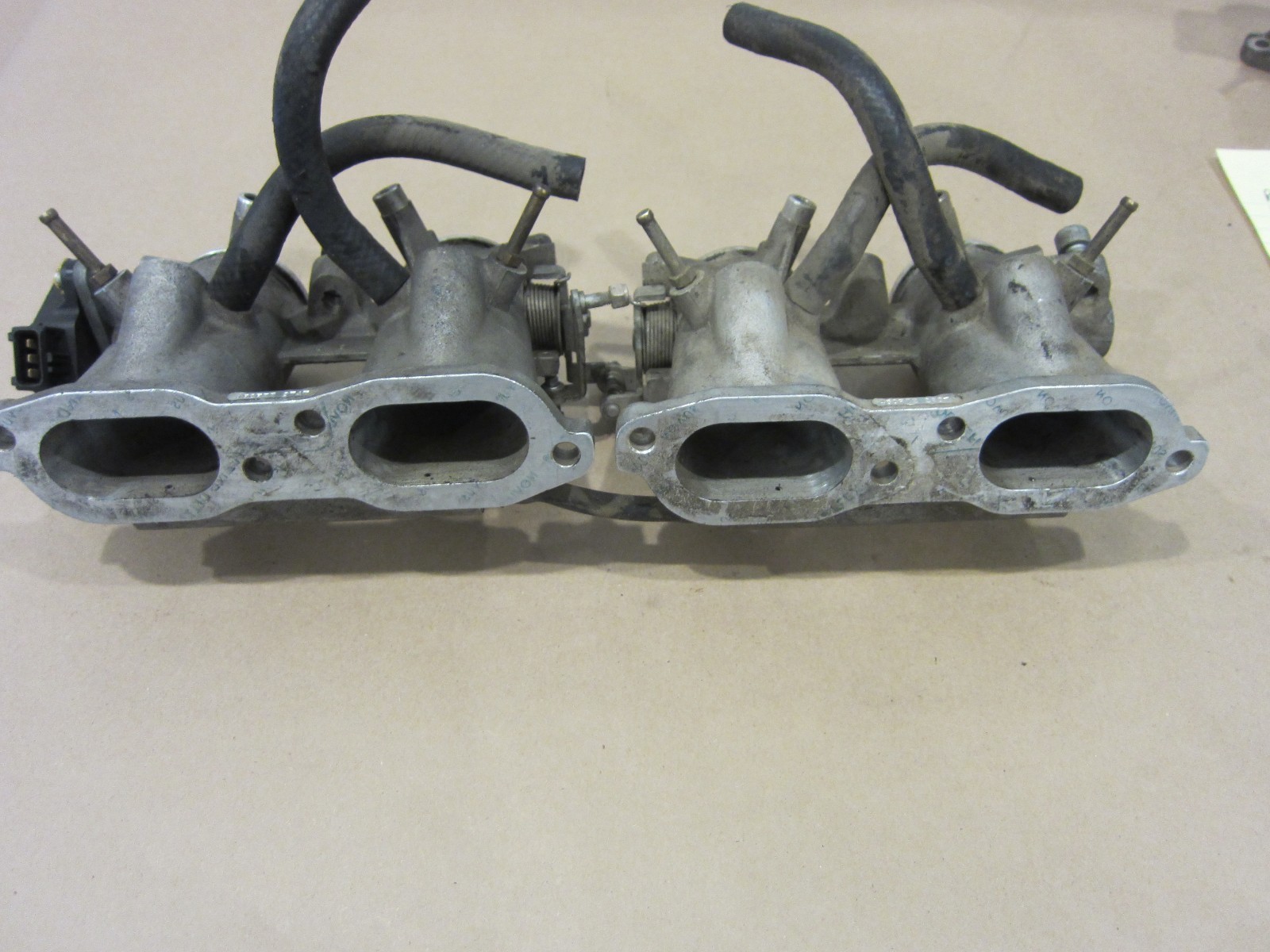 Ferrari 355 RH Front And Rear Inlet Suction Manifold Set Part# 162481/ 162482