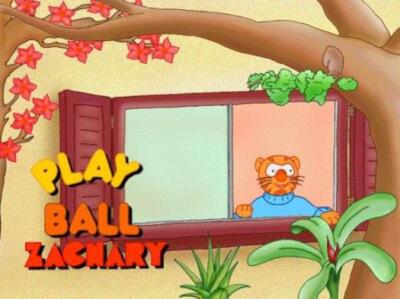 Play Ball, Zachary! PC MAC CD kids memory improvement spelling bees jigsaw games
