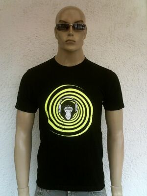 VIP STAR DJ APE MONKEY T-Shirt S-M House Club Clubwear