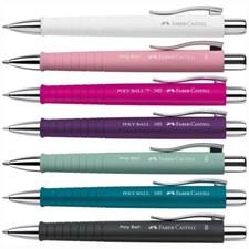 FABER CASTELL Kugelschreiber Poly Ball XB | Ersatzmine w&auml;hlbar