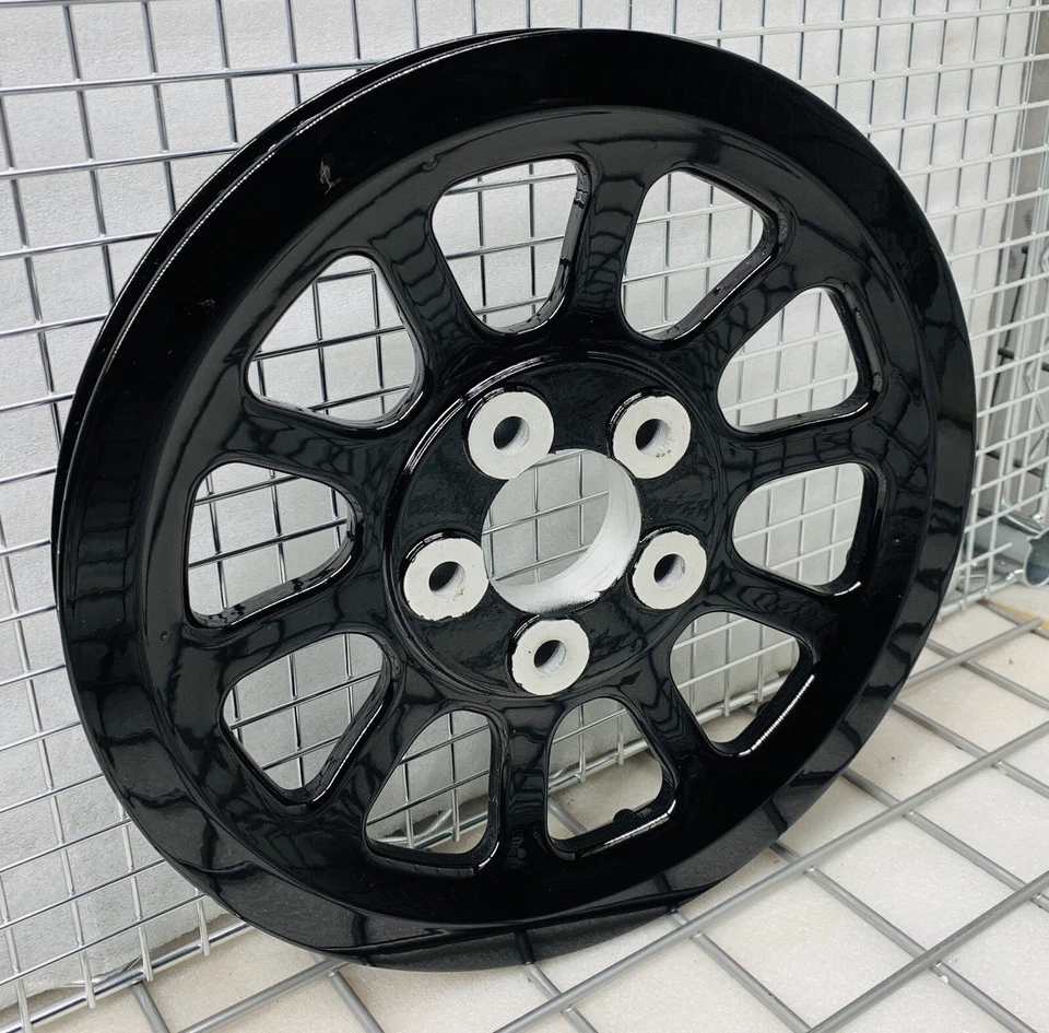 Harley 2018-23 polea Fat Boy, 42200135 FLSL 66T piñón negro intercambio OEM Foto 3 de 4