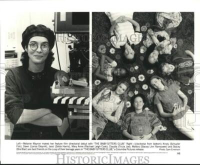 1995 Press Photo Director Melanie Mayron 
