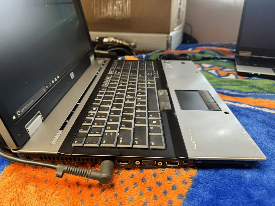 HP Elitebook 8730w Laptop, Win10 Pro 64 bit, 17.1 TFT display, Intel C2D 2.53Ghz - Image 3 of 4