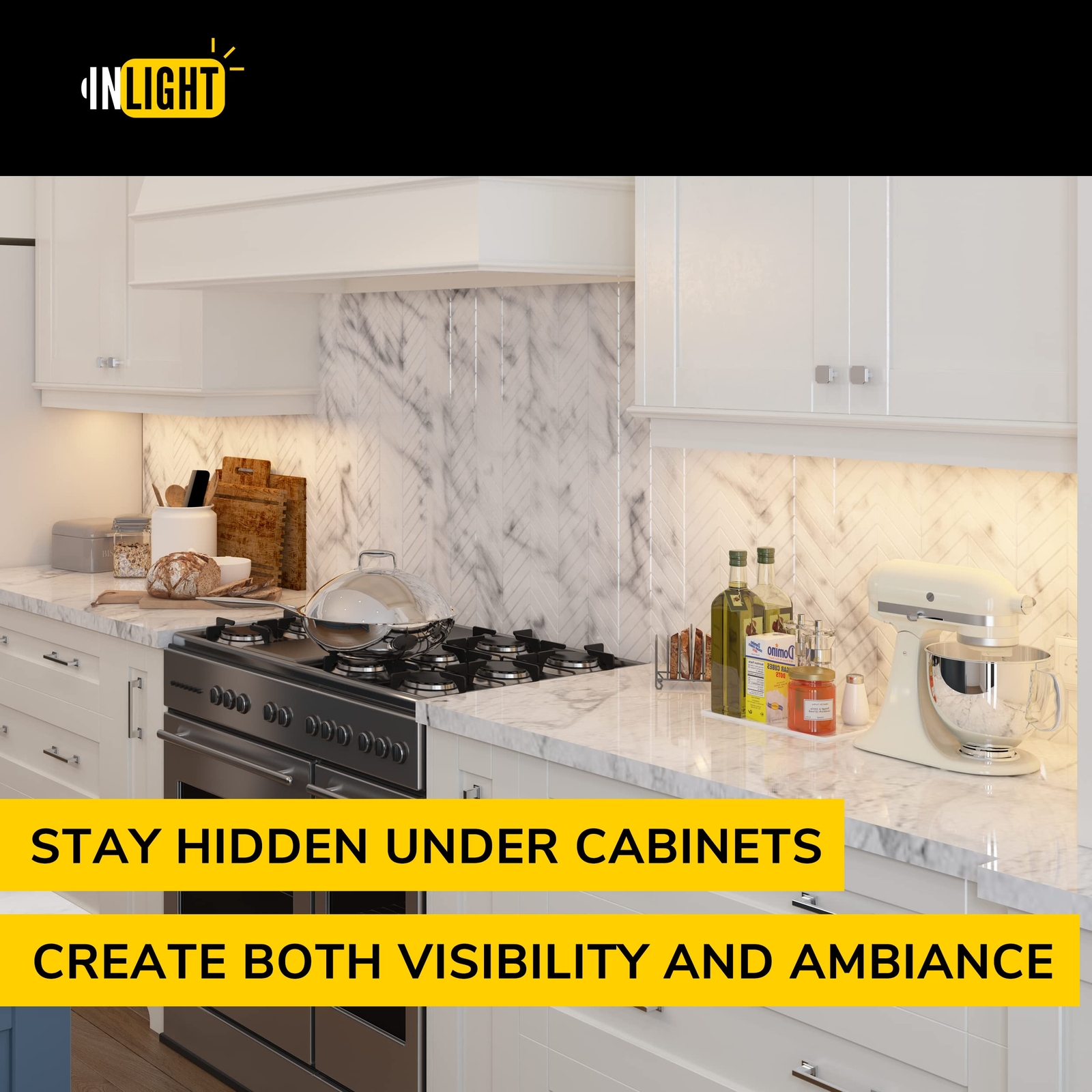 Dimmable Hardwired Only Under LED Lights, 30inch, Soft White