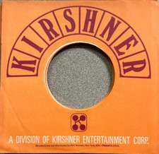 Company Sleeve 45 Kirshner - Orange w/ Maroon Arch White Text 1969-1972 RCA