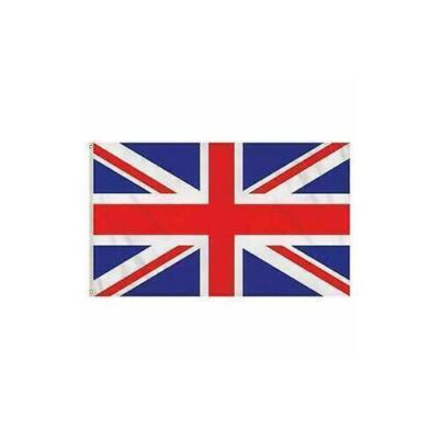 Großbritannien Union Jack UK Flagge groß 3 x 5 Fuß mit 2 Ösen Qualität Farben Druck