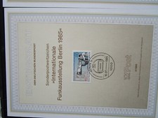ETB Berlin Sondermarken 8 verschiedene ab 1984
