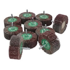 Flap Wheel Disc Abrasive Sanding Pads 6mm Shank 25mm – 80mm 40 – 120 Grit