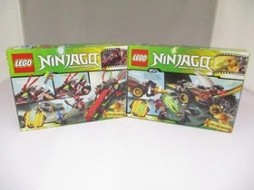 LEGO NINJAGO Warrior Bike 70501 Cole's Earth Driller 70502 Set In 2013 New