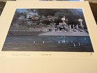 Stanley Kalina Signed Framed Stan Stokes Battleship Row Lithograph With COA — photo 5