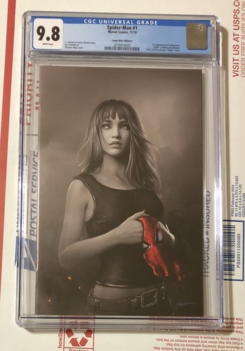 Spider-Man 1 CGC 9.8 WP Shannon Maer Virgin Variant