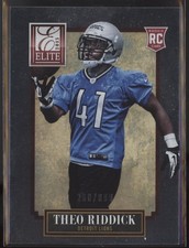 2013 Theo Riddick Panini Elite     RC 268/899    #192 (21C2257)