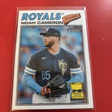 Topps 2026 Heritage Noah Cameron #78 Royals Topps All-Star Rookie Baseball Card