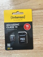 Intenso 3413470 16 GB Class 10 Micro SD card - Lot of 6