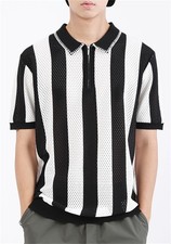 Men's Polo Shirt Casual Short Sleeve Golf Shirt Summer Vacation Beach Shirts