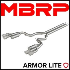 Mbrp Armor Lite 3 Cat-back Exhaust System Fits 2018-2023 Ford Mustang Gt 5.0l