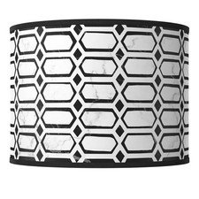 Rhombi Giclee Lamp Shade 13.5x13.5x10 Spider 