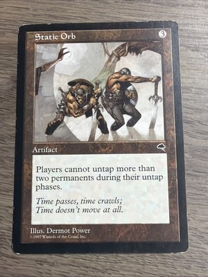 MTG Magic the Gathering Static Orb (310/350) Tempest