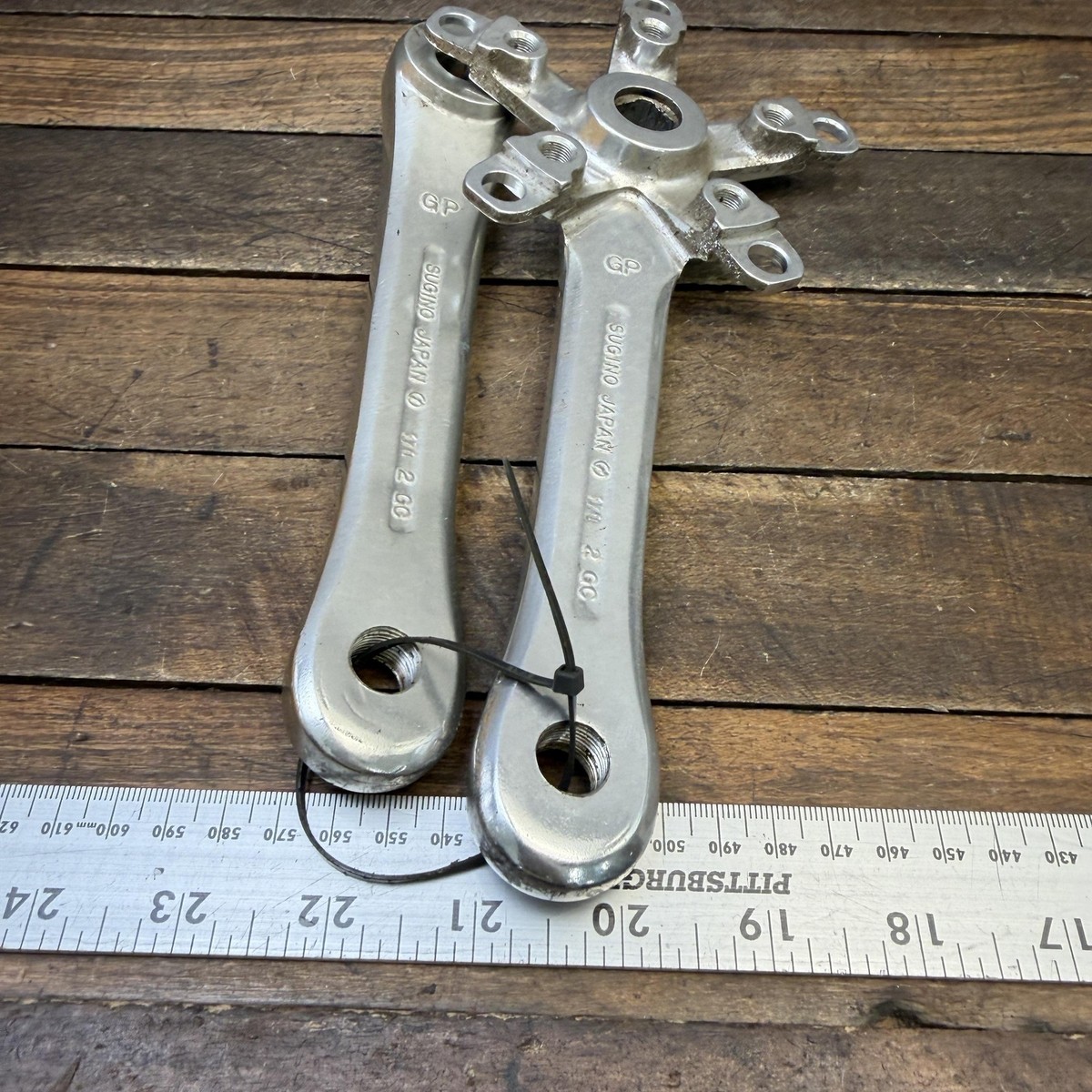 Vintage Sugino GP Crankset Triple 170mm 110 BCD Square Taper