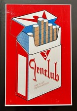 Pearl Jam Ten Club by Brian Methe. Seattle 2012 poster and art show. 13x20!!