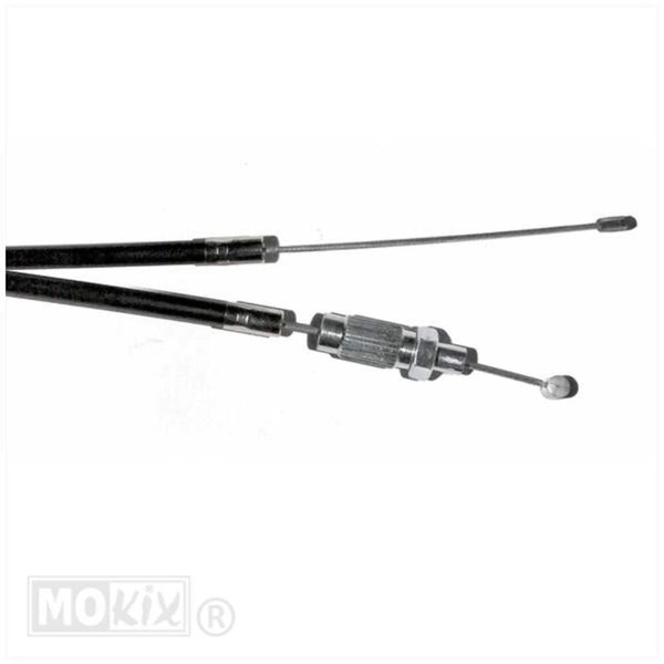 Gaszug STD Schwarz Supertec FüR ZüNdapp, Vergaser Bowdenzug Gas Seilzug Gasgriff-image