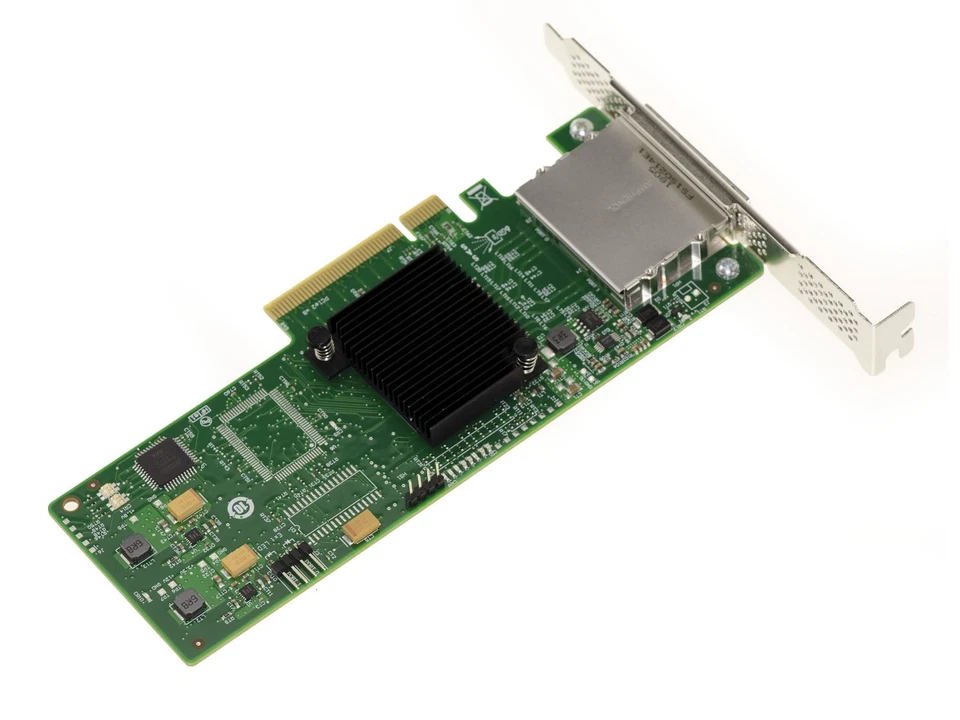 Scheda Controllore PCIe 2.0 SAS + SATA - 6GB - 8 Porte Esterne - OEM SAS 2008 - Immagine 2 di 3